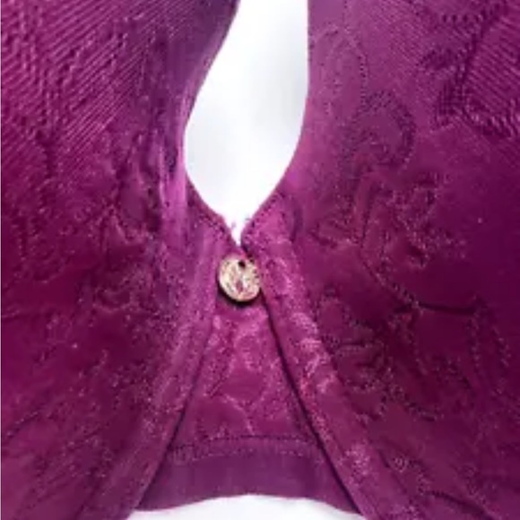 Natori Jacquard Contour bra 34DDD Cabernet - Picture 5 of 6